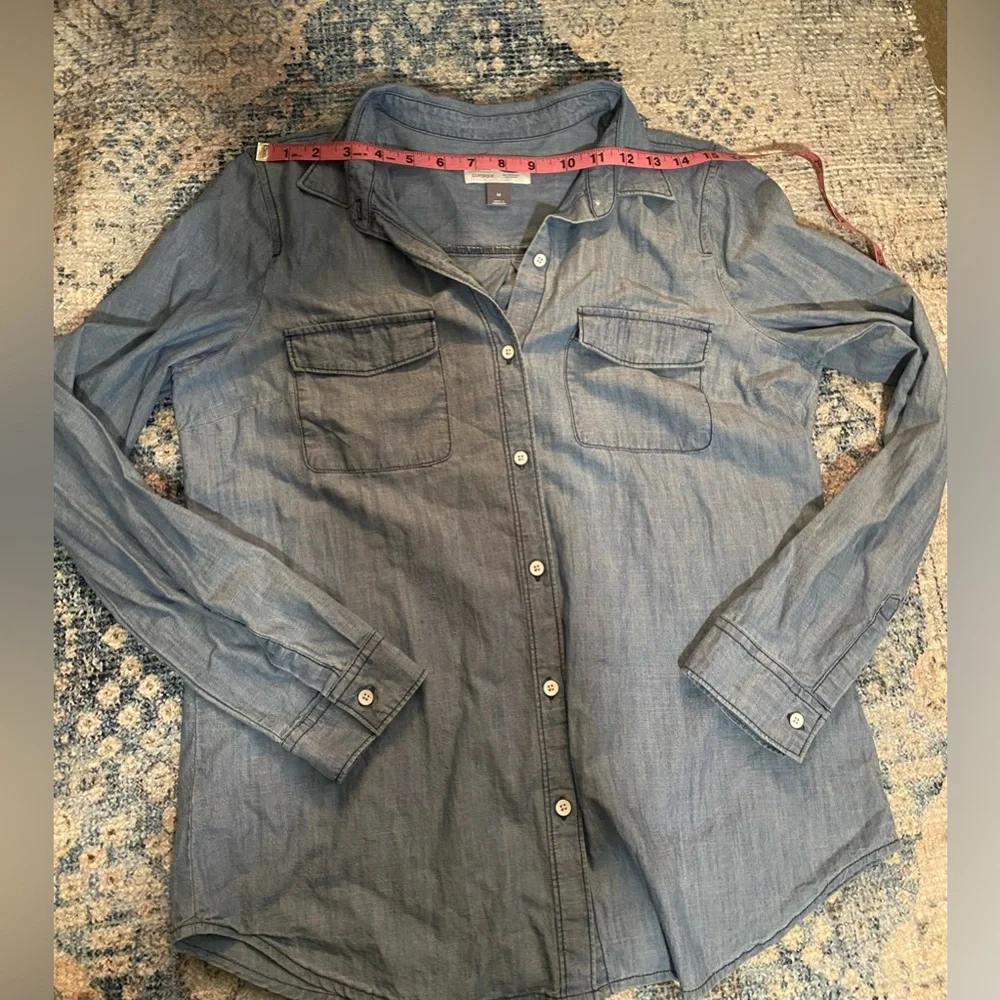 Old Navy Chambray button down shirt - Picture 8 of 11